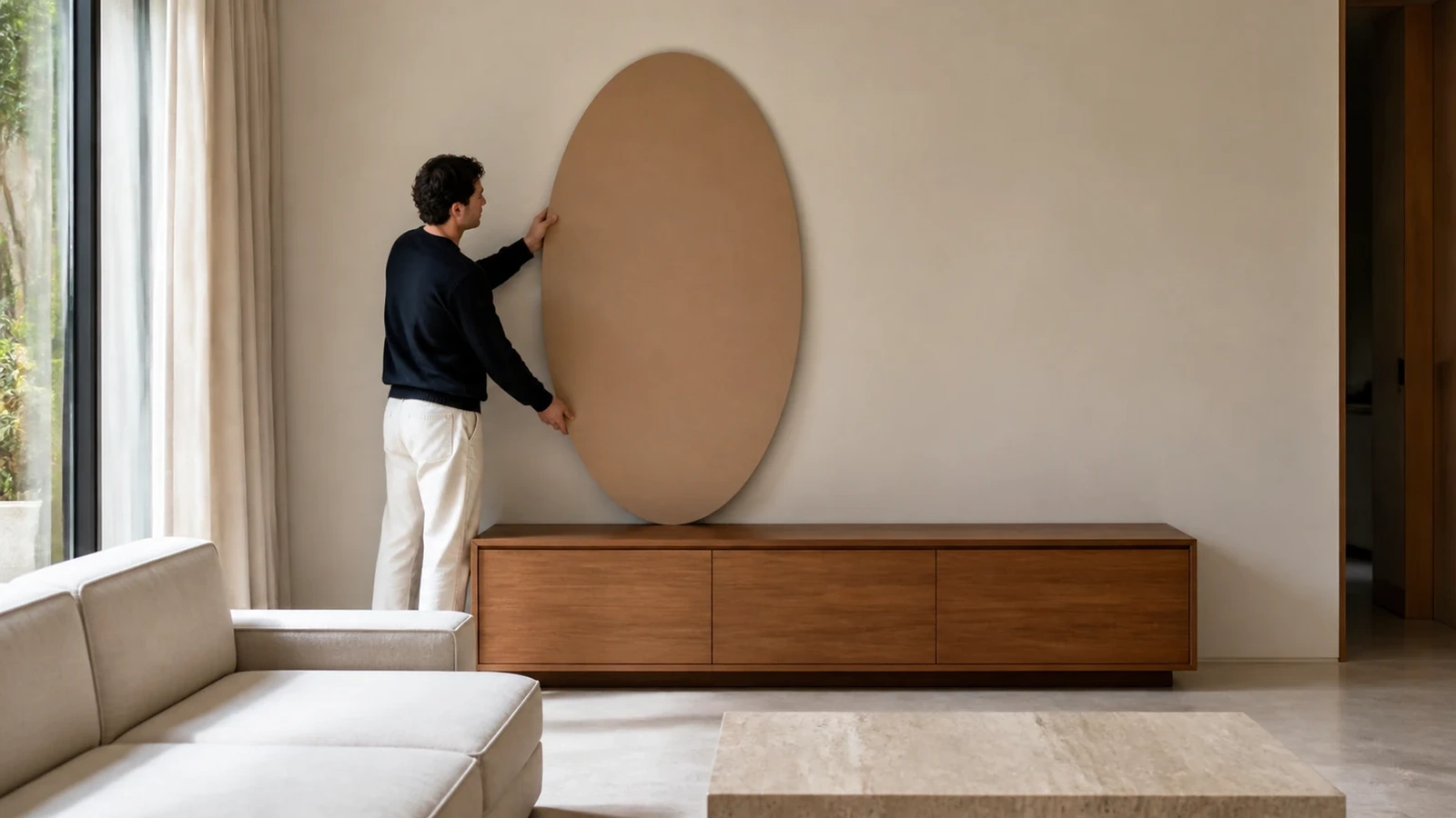 Choisir un miroir décoratif : proportions, lumière et pose — photographie 2