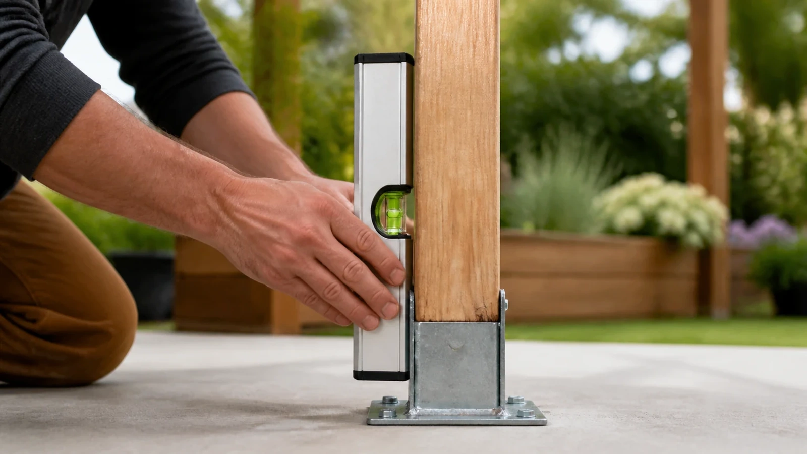 Construire une pergola en bois : préparation, assemblage et entretien — photographie 2