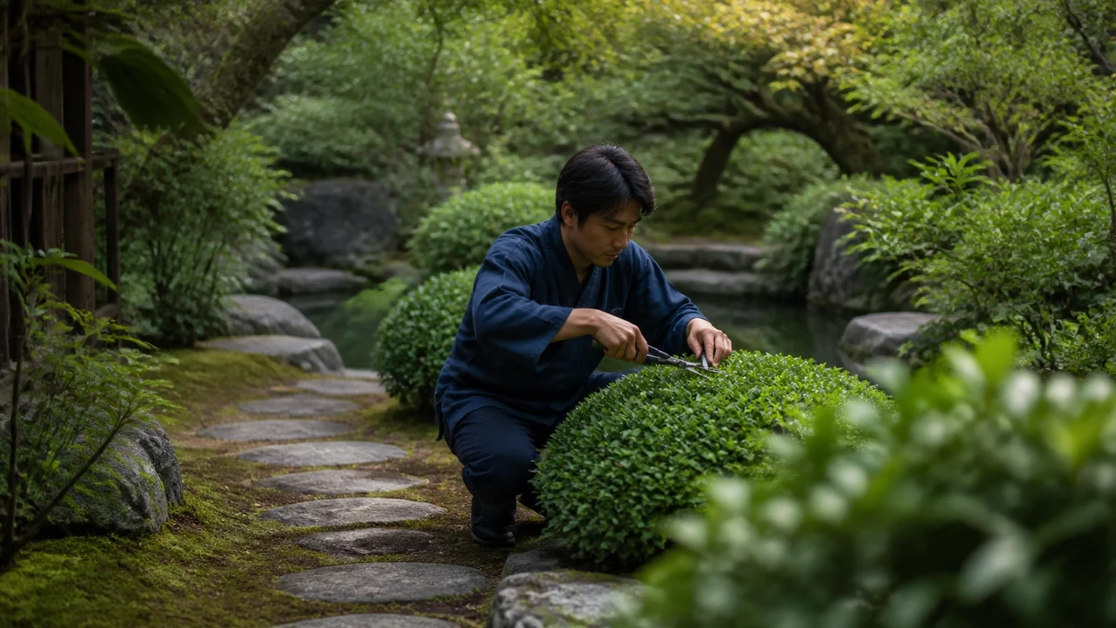 Créer un jardin japonais équilibré et facile à entretenir — photographie 3