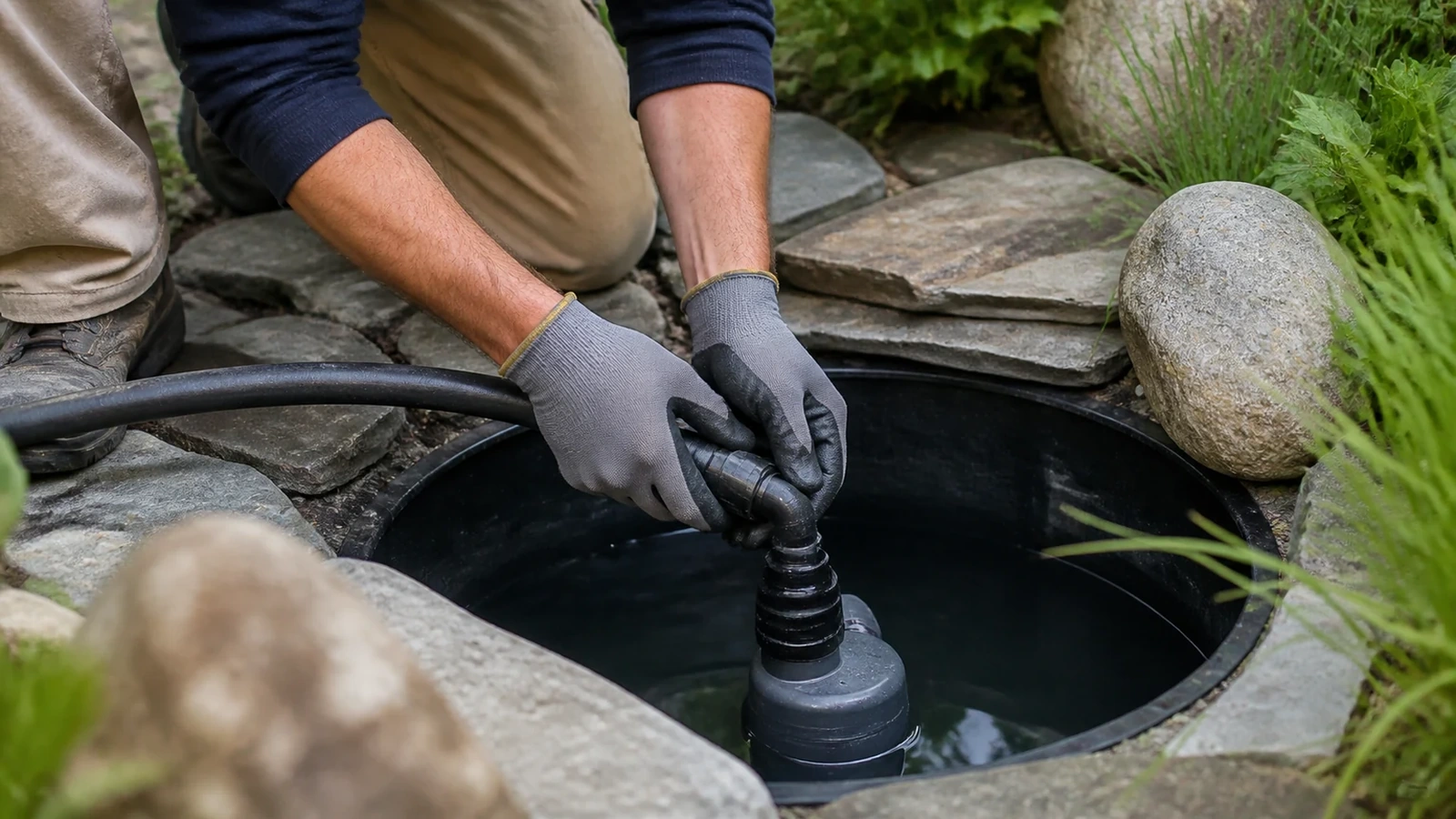 Installer une fontaine de jardin : emplacement, circuit d’eau et entretien — photographie 2